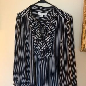 Striped LOFT blouse